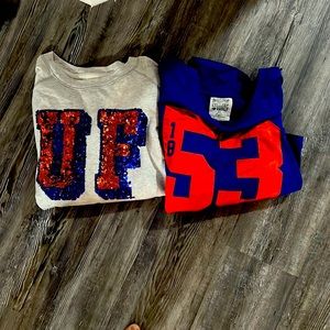 University of Florida sweatshirts size large and medium juniors